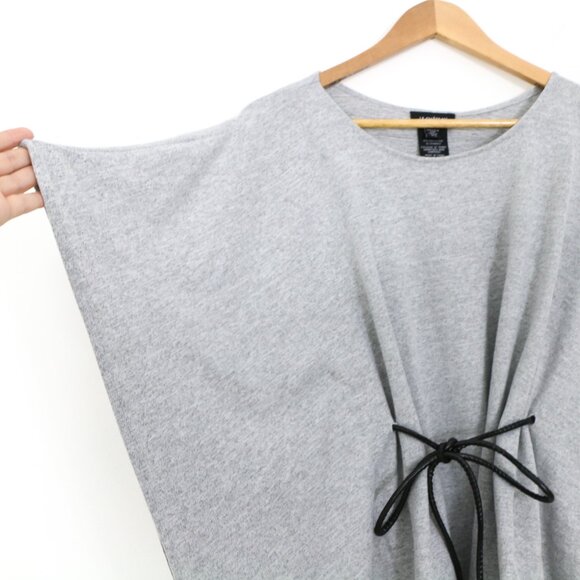 *Le Chateau Grey Belted Poncho - Picture 5 of 6